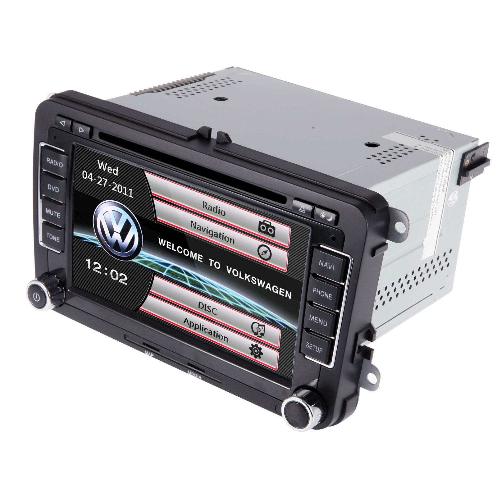 Autoradio Gps Bluetooth Dvd Camera Vw Golf Tiguan Touran Polo