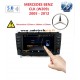 AUTORADIO Android 10 Gps Bluetooth WIFI USB pour Mercedes Benz Classe CLK (W209)  + CAMERA DE RECUL