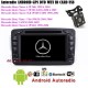 AUTORADIO CARPLAY Android 10 Gps Bluetooth WIFI DVD USB SD  pour Mercedes Classe C- CLK- Vito- Viano- Vaneo- G + Caméra de recul