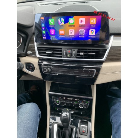 Ecran Multimédia Carplay Android 12 BMW SERIE 2 F45-F46-F87  Système NBT (2013-2017) Gps waze-Bluetooth-USB-wifi-4G