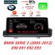 Ecran Multimédia Carplay Android 12 BMW SERIE 3 E90/E91/E92/E93 Gps waze-Bluetooth-USB-wifi