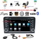 Autoradio Carplay Gps Waze Bluetooth dvd wifi Android AUDI A3/S3 (2003-2012) avec CAMERA de recul et Microphone externe