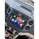 Autoradio 9" Carplay/Android auto Gps Waze Bluetooth dvd wifi Android 12 VOLKSWAGEN-SEAT-SKODA avec CAMERA de recul et Micro