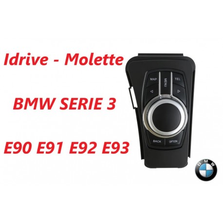 MOLETTE IDRIVE POUR ECRAN ANDROID BMW SERIE 3 E90 E91 E92 E93