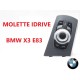 MOLETTE IDRIVE POUR ECRAN ANDROID BMW X3 E83 (2004-2010)