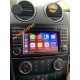 Autoradio Android multimédia CARPLAY Gps bluetooth usb Mercedes ML/GL ( W164/X164 ) + Caméra + Microphone