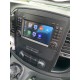 AUTORADIO CARPLAY Android 10 Gps Bluetooth WIFI DVD USB SD  pour Mercedes Sprinter-Vito-Viano-CLASSE A/B - VW CRAFTER + Caméra