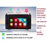 AUTORADIO CARPLAY Android 10 Gps Bluetooth WIFI DVD USB SD  pour Mercedes Sprinter-Vito-Viano-CLASSE A/B - VW CRAFTER + Caméra