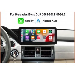 Ecran multimédia Android auto et carplay gps waze wifi youtube Mercedes GLK X204 (2008-2015) Système NTG 4.0 ou 4.5 + CAMERA