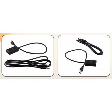 Adaptateur boitier convertisseur USB/AUX pour BMW et Mercedes