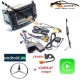 AUTORADIO CARPLAY Android 10 Gps Bluetooth WIFI DVD USB SD  pour Mercedes Benz Classe C (W203) - CLC (W203) + CAMERA DE RECUL